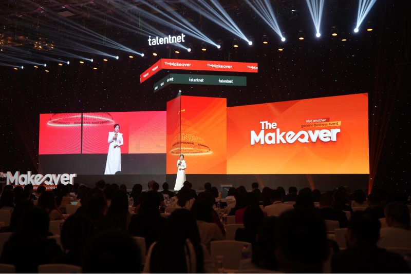 The Makeover_Talentnet_Ms. Tiêu Yến Trinh speech